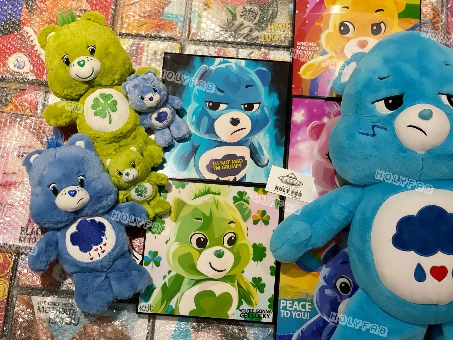 CARE BEAR POPART 掛畫