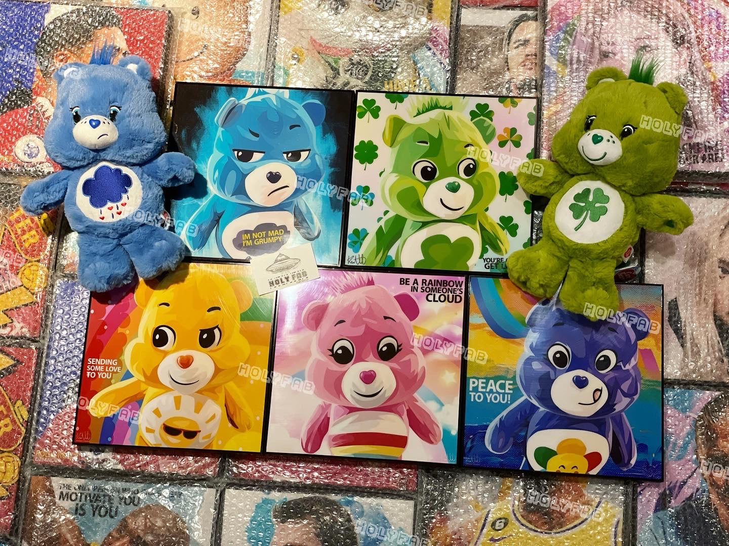 CARE BEAR POPART 掛畫