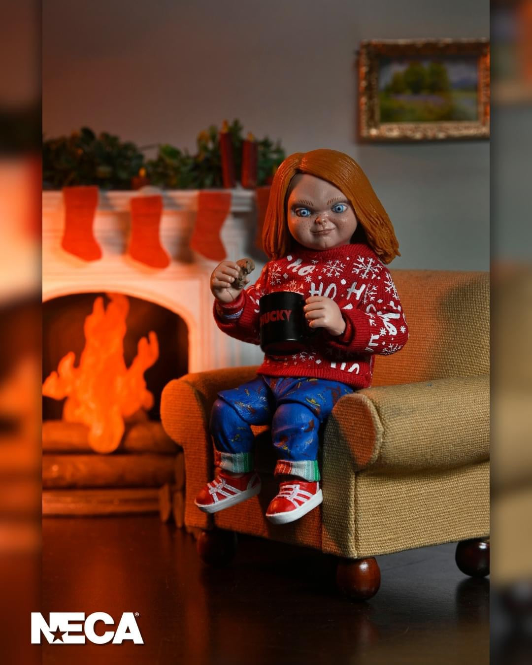 Chucky (TV Series) - 7” Scale Action Figure - Ultimate Chucky (Holiday Edition)