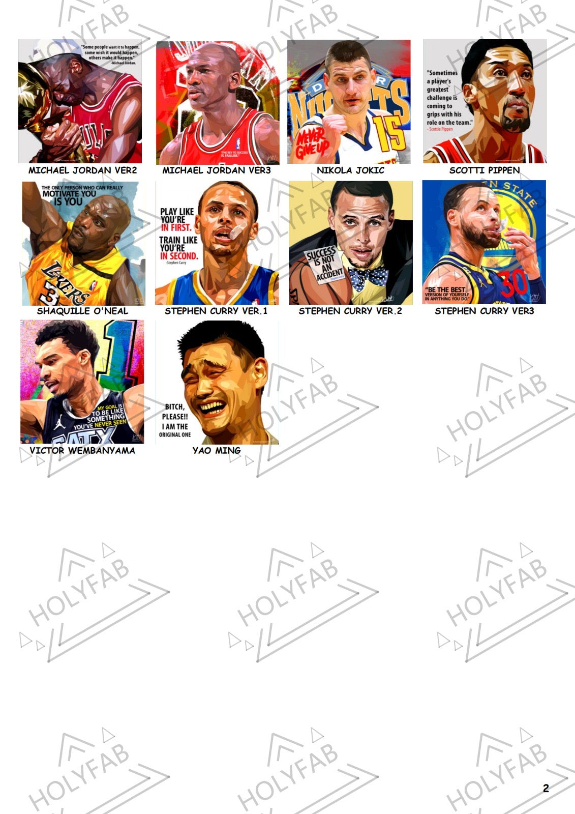 運動-NBA-POPART 掛畫 CATALOG