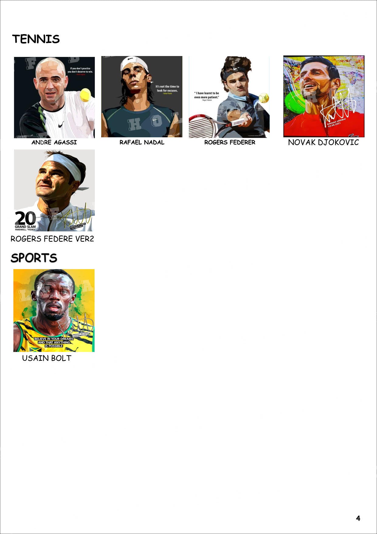 運動-NBA-POPART 掛畫 CATALOG