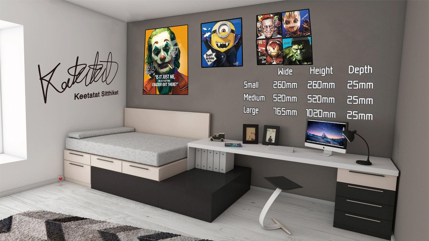 BELLINGHAM VER 1 PopArt 掛畫