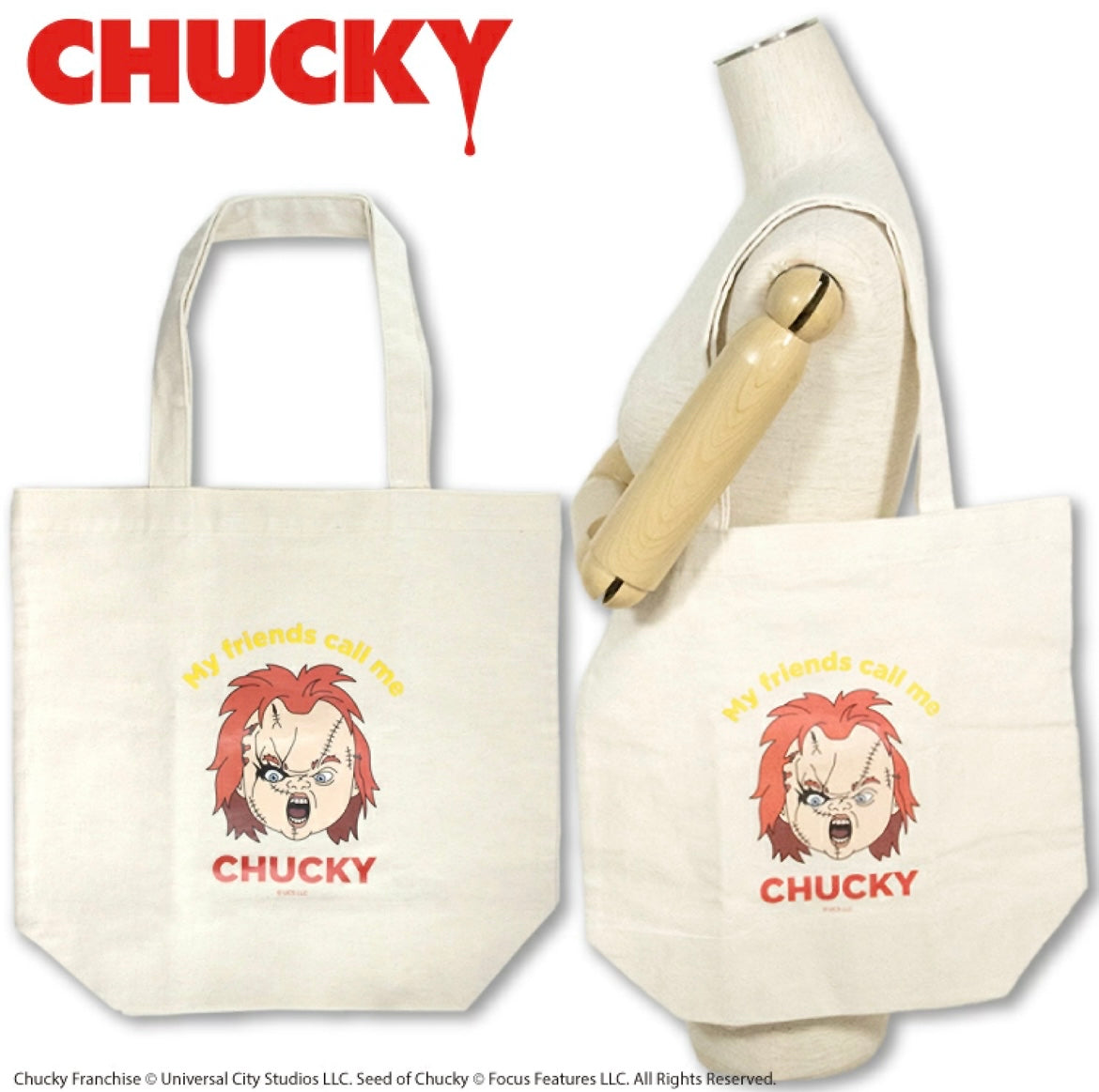 CHUCKY TOTE BAG