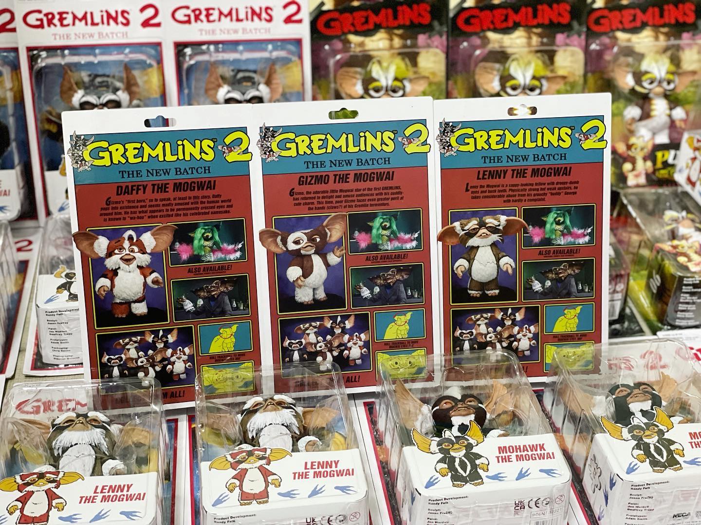 NECA Gremlins - 7" Scale Action Figure - Mogwais In Blister Card Set of 6