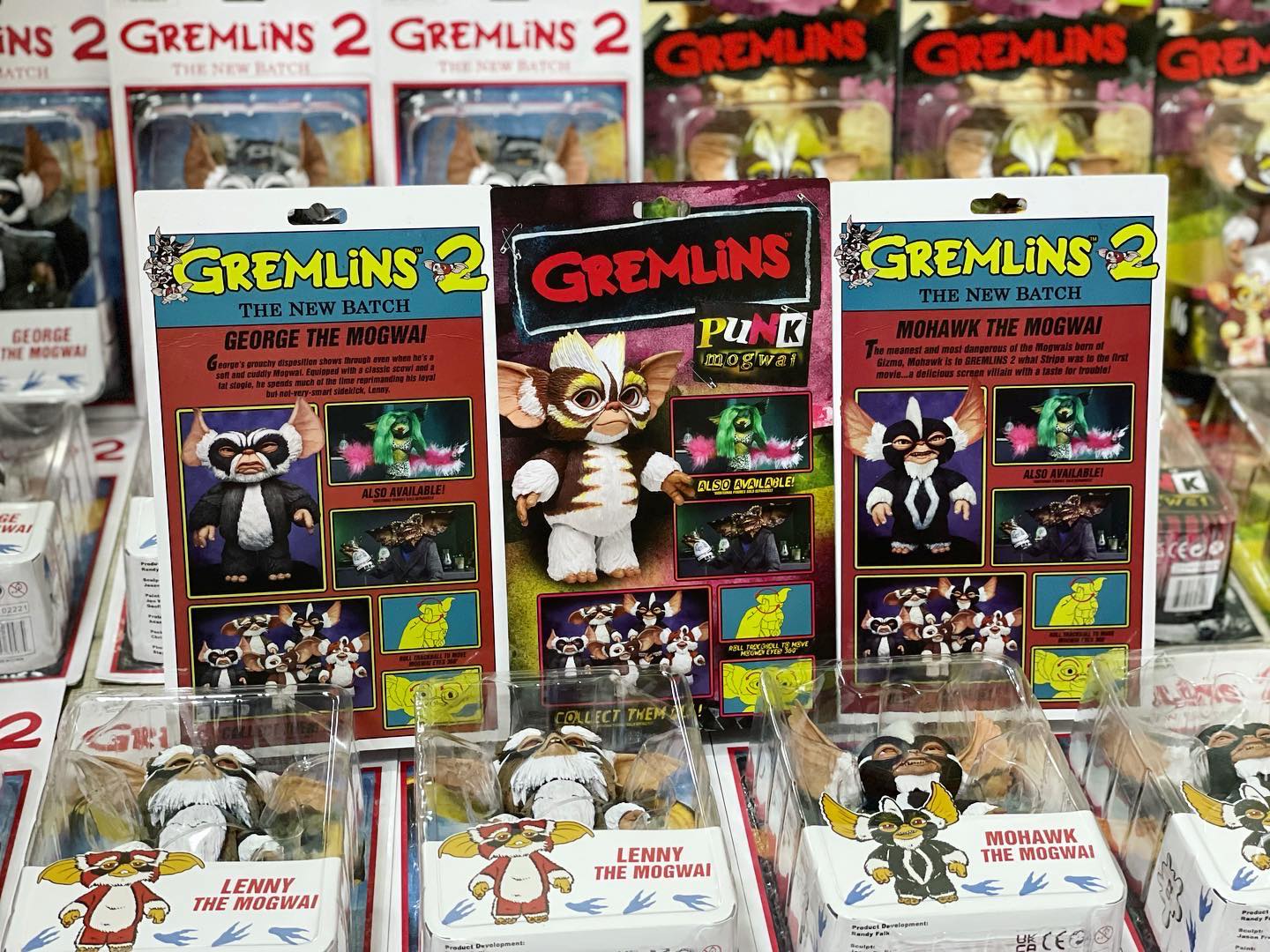 NECA Gremlins - 7" Scale Action Figure - Mogwais In Blister Card Set of 6