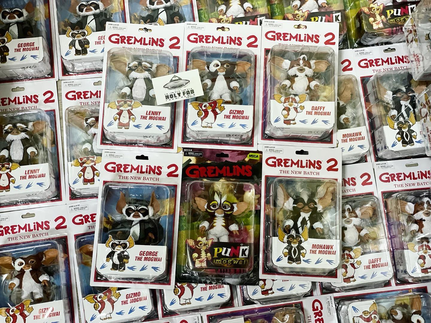 NECA Gremlins - 7" Scale Action Figure - Mogwais In Blister Card Set of 6
