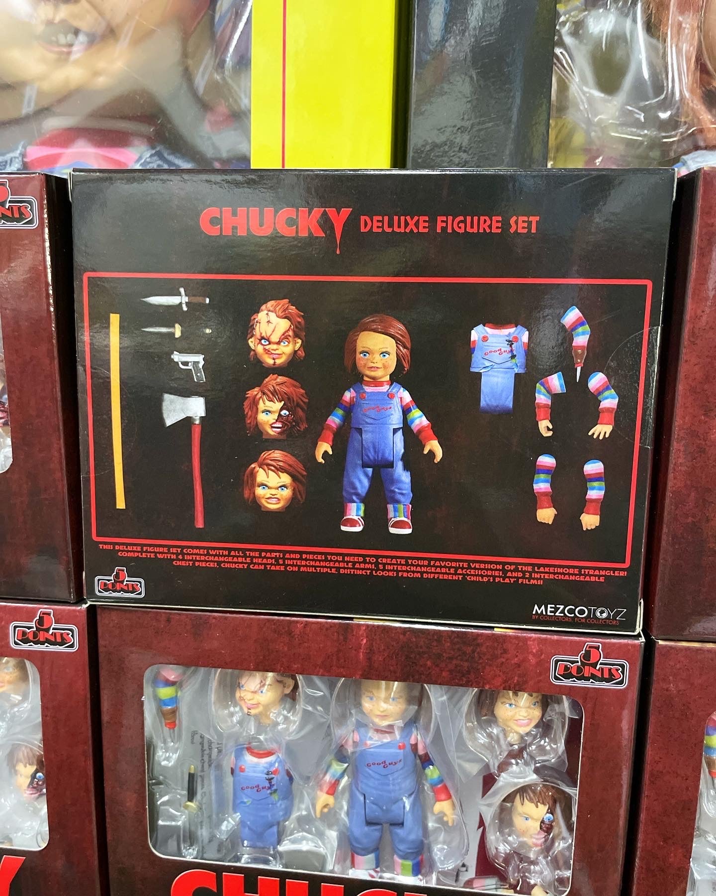 5points
Chucky Deluxe Figure Set