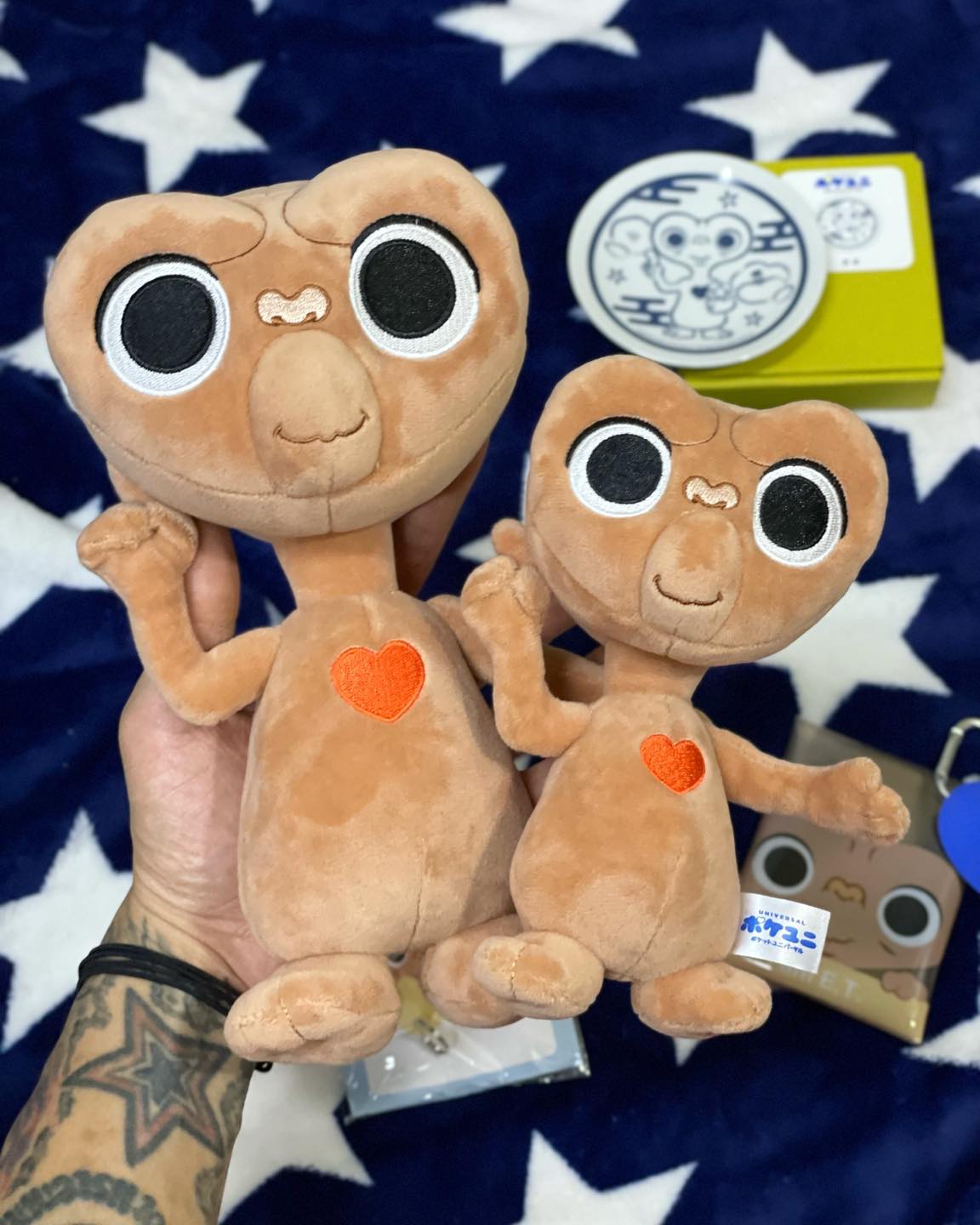 E.T 鎖匙扣公仔