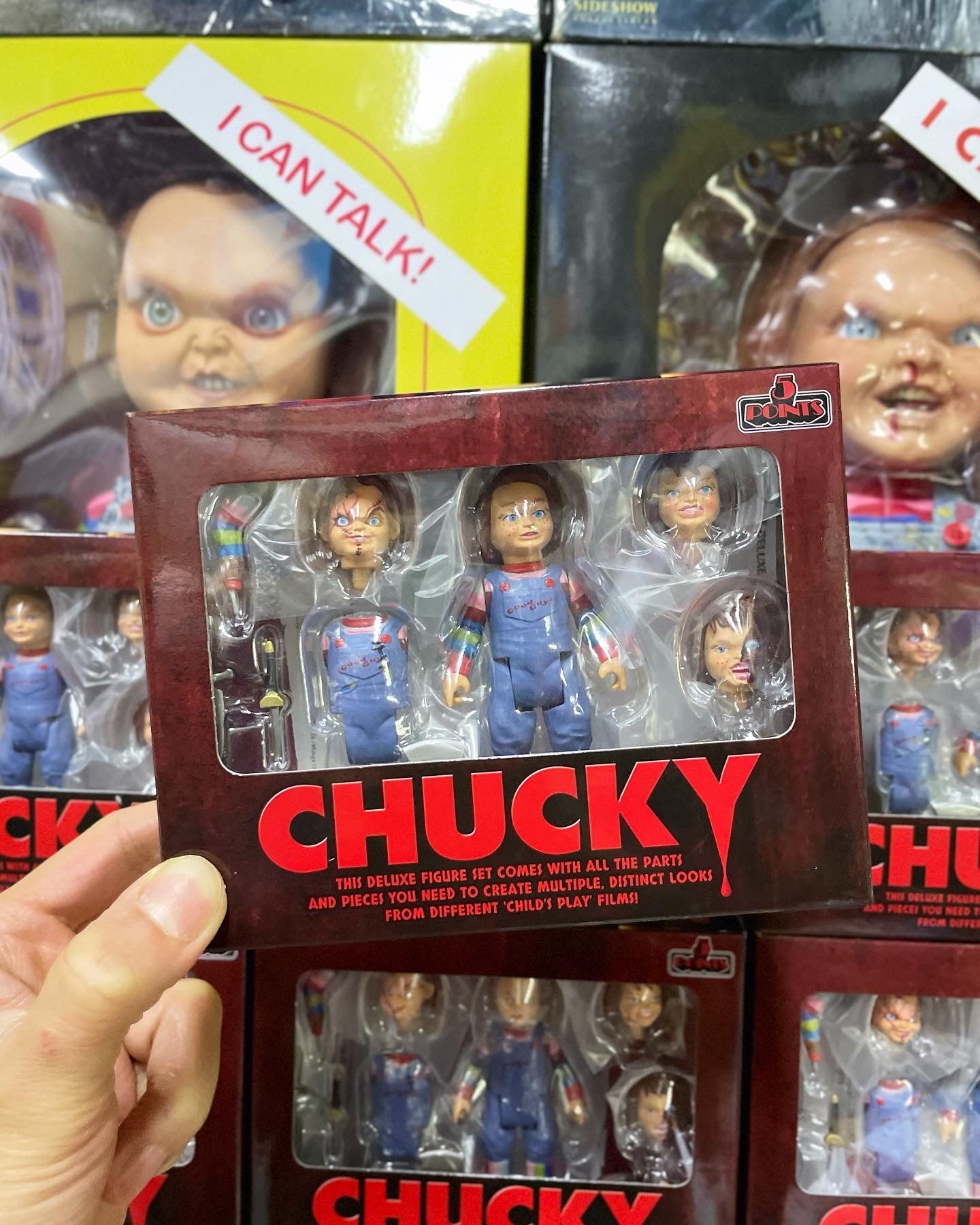 5points
Chucky Deluxe Figure Set