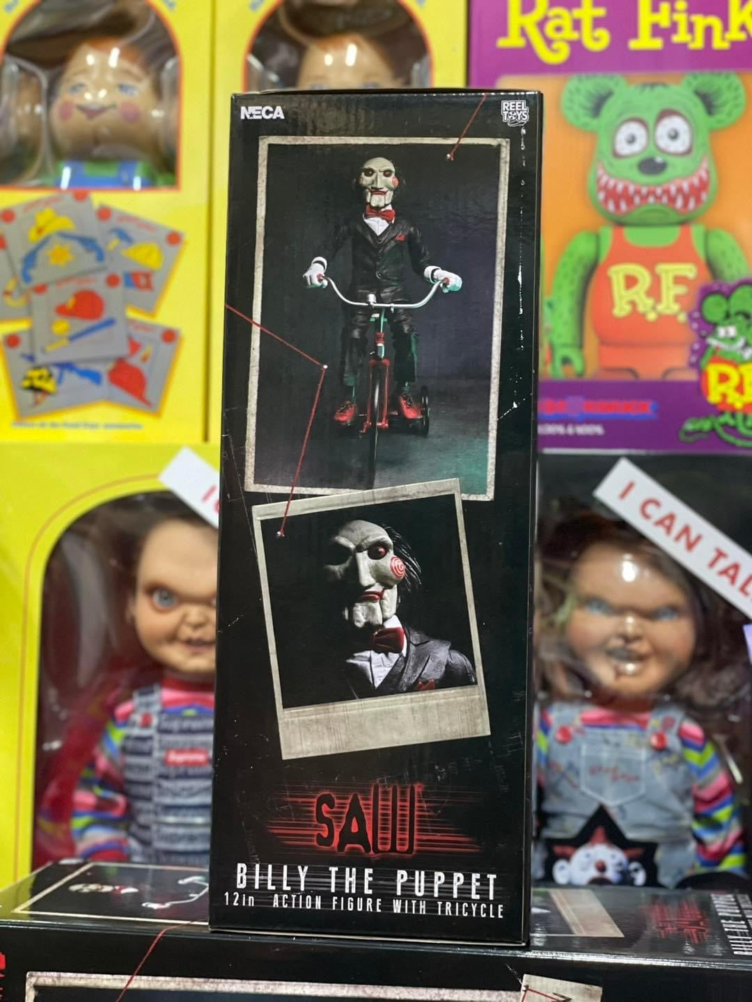 NECA - Saw - 12" Action Figure - With Sound Riding Tricycle