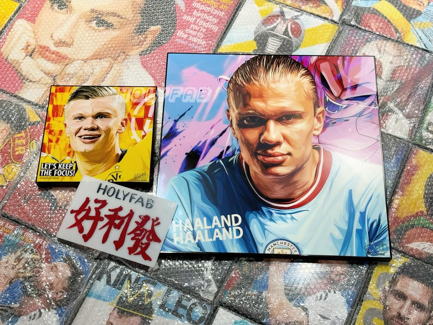 HAALAND VER 2 PopArt 掛畫