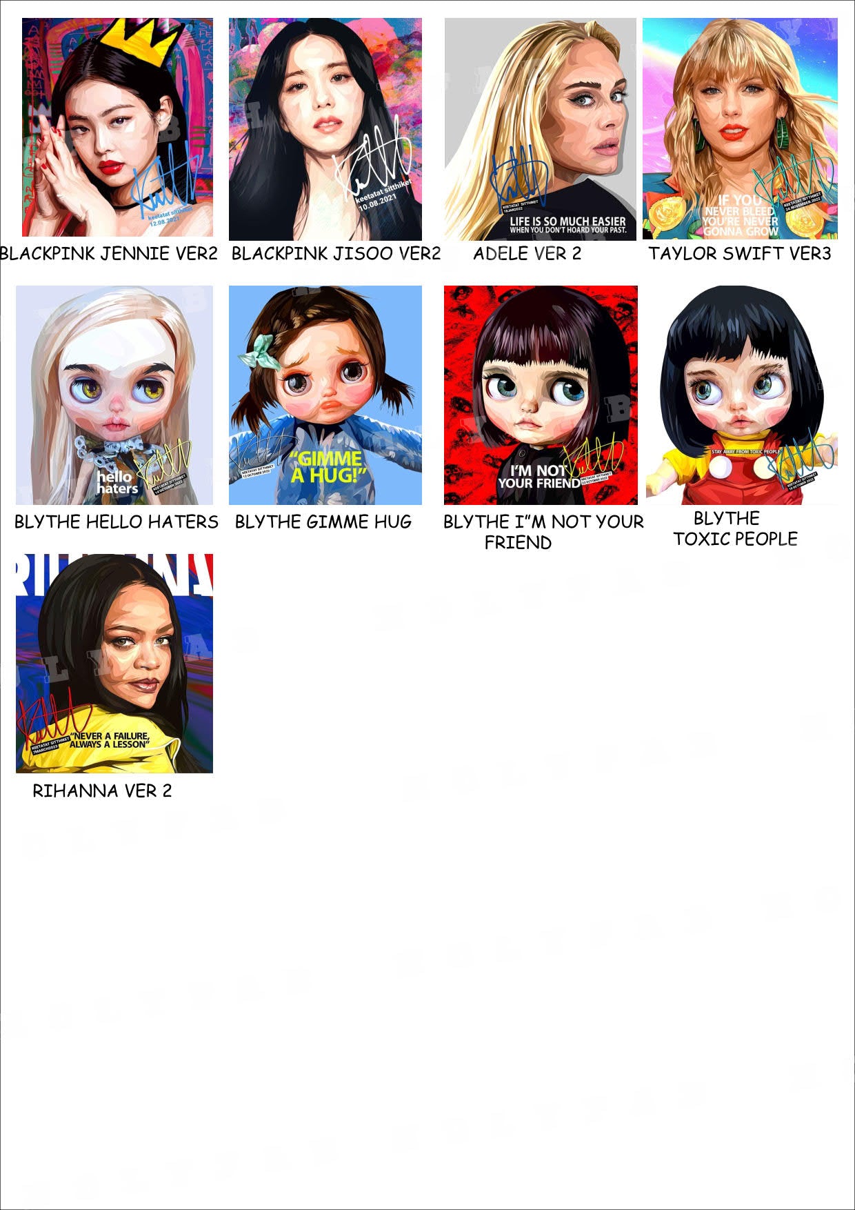 人物女明星 CATALOG