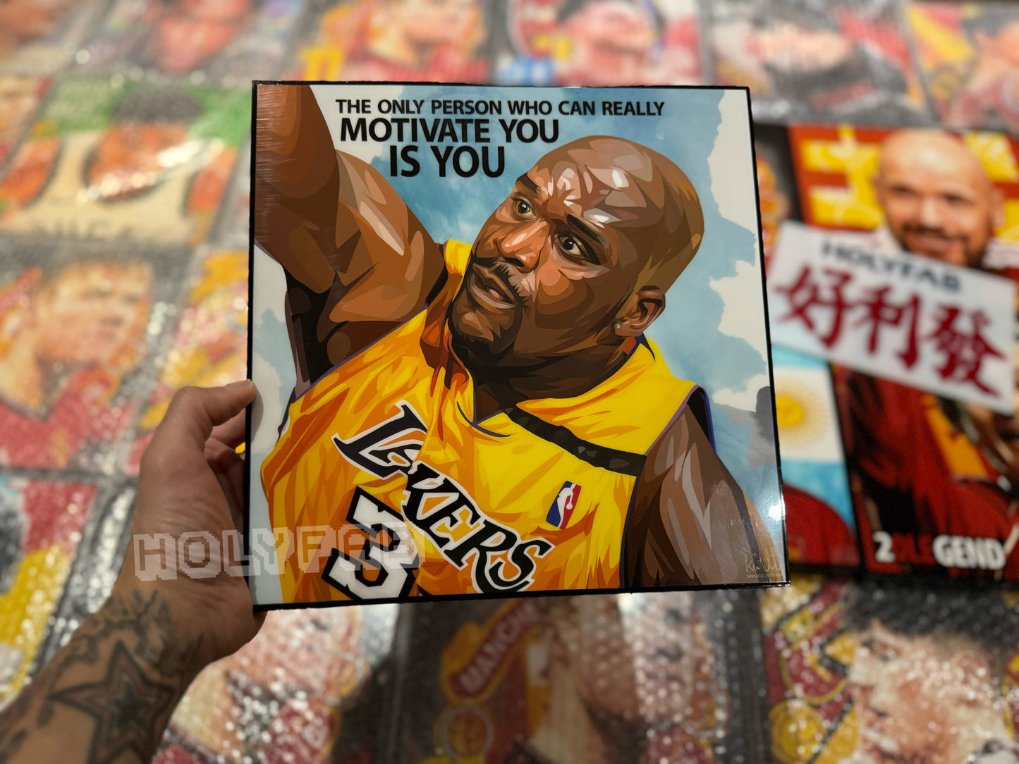 SHAQUILLE O'NEAL PopArt 掛畫