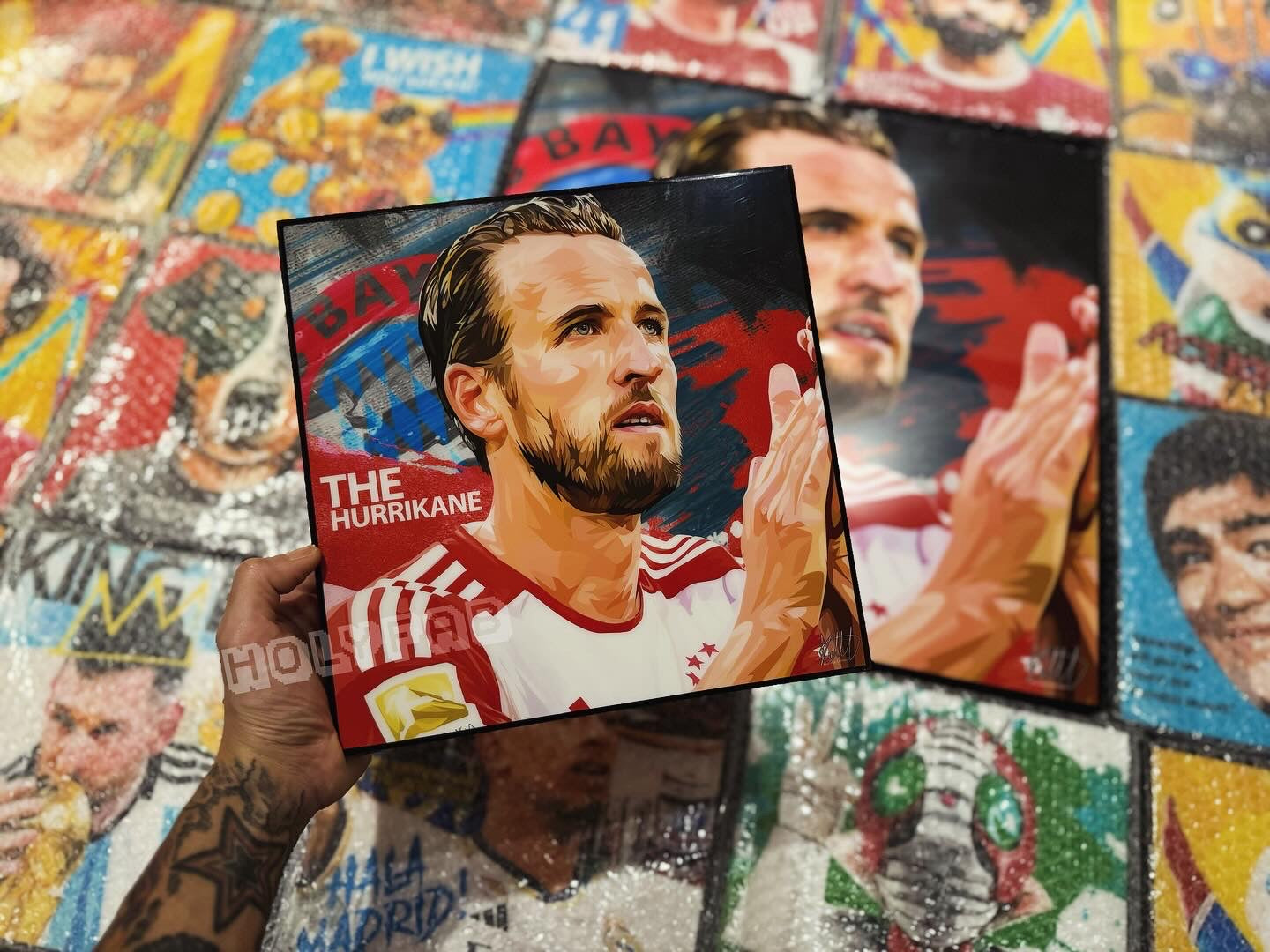 HARRY KANE VER 2 PopArt 掛畫