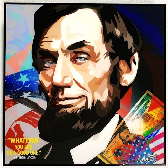 ABRAHAM LINCOLN VER 2 PopArt 掛畫