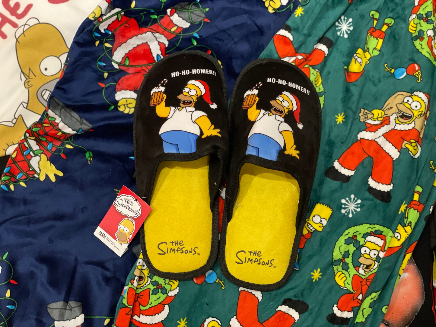 Homer 聖誕拖鞋