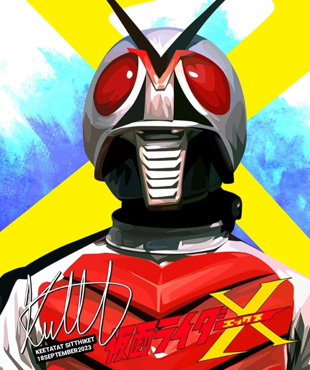 KAMEN RIDER X POPART 掛畫