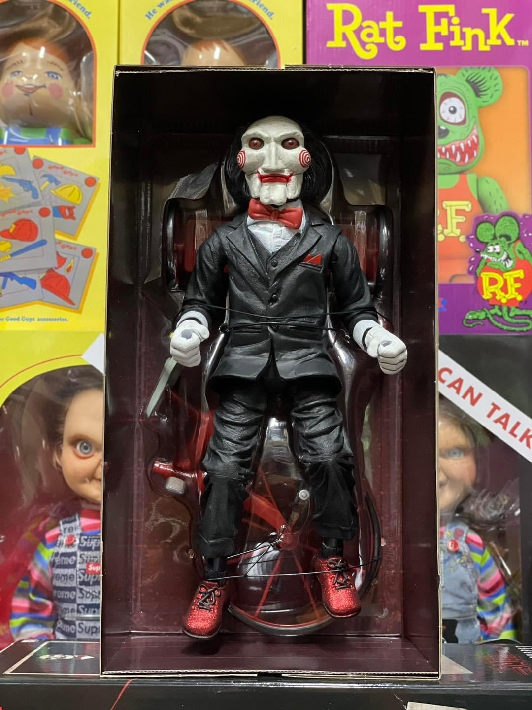NECA - Saw - 12" Action Figure - With Sound Riding Tricycle