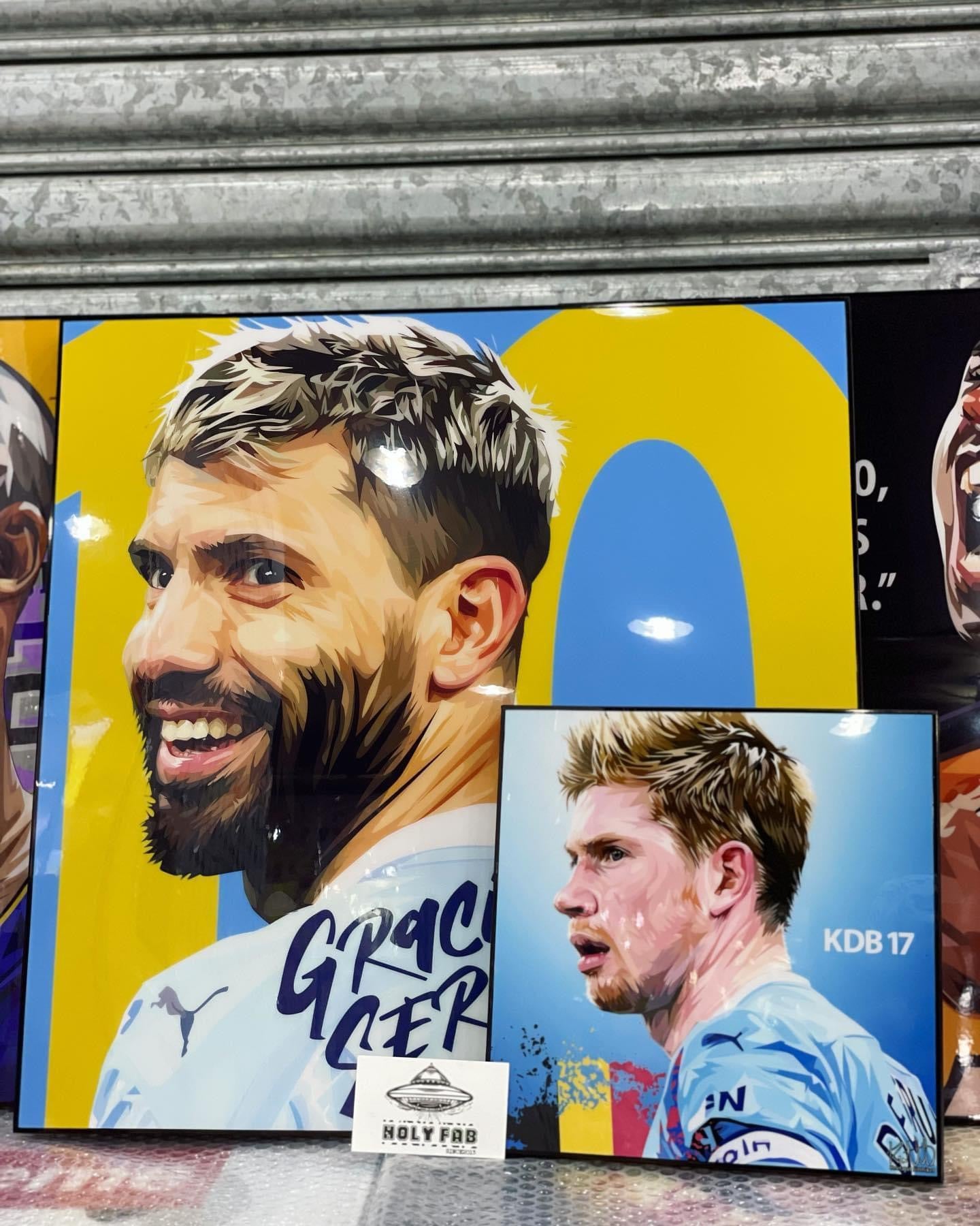 SERGIO AGUERO PopArt 掛畫