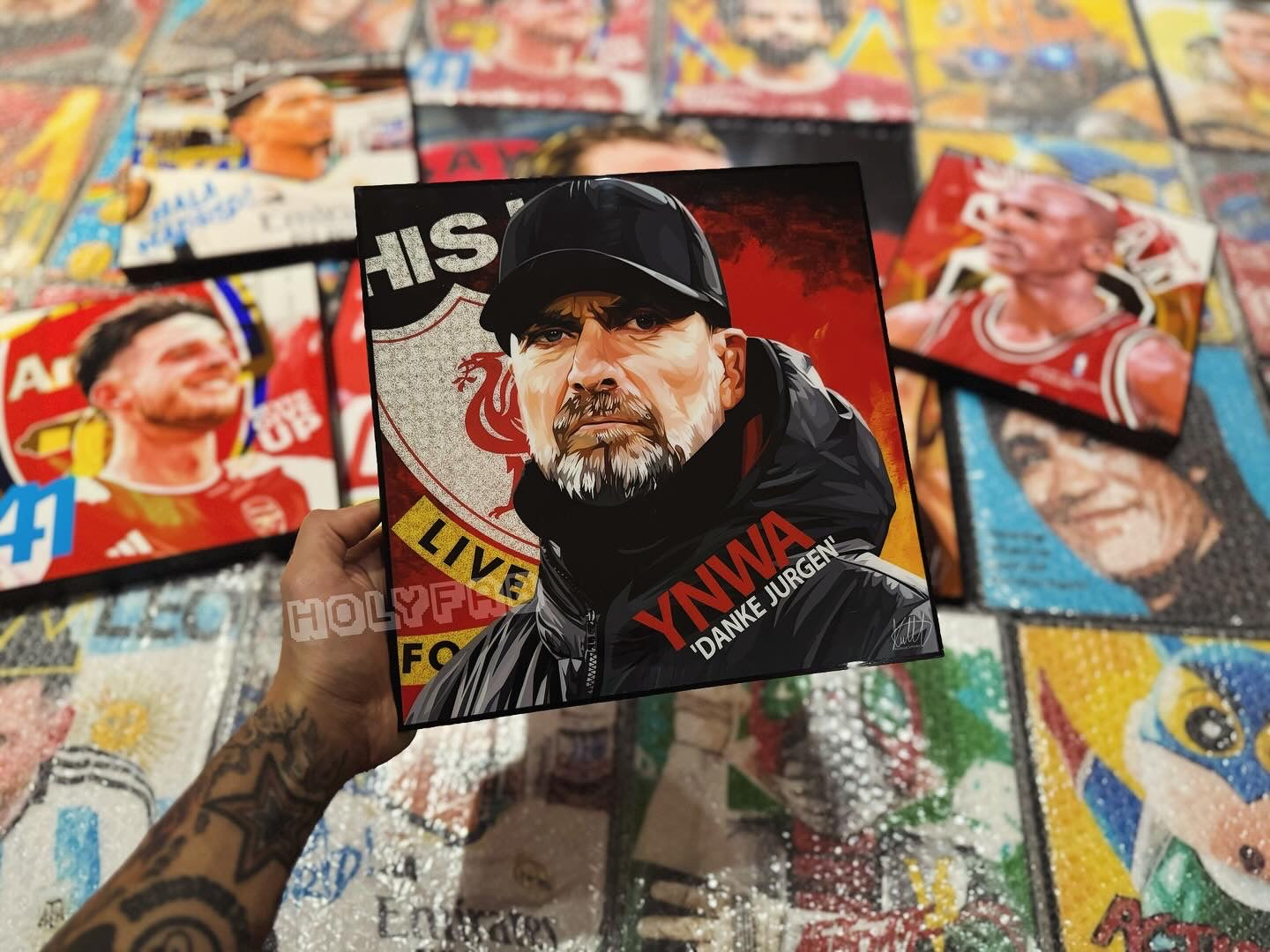 JURGEN KLOPP VER 2 PopArt 掛畫