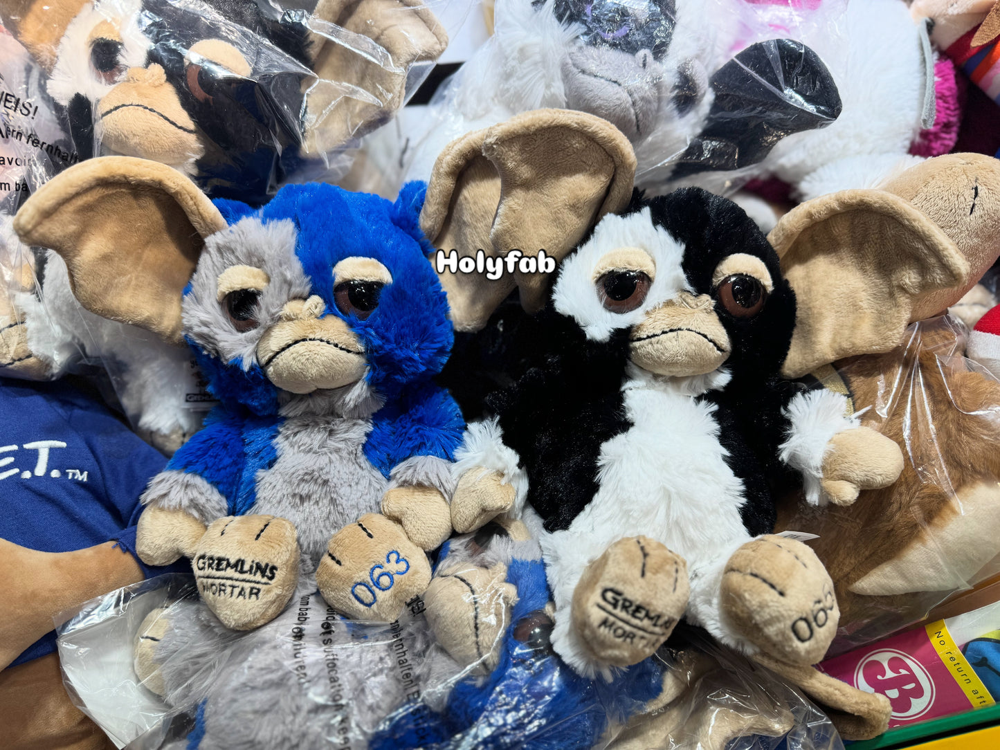 GREMLINS x MORTAR 小魔怪 日本限定1000隻毛公仔 25CM 每隻腳底有獨立號碼 現貨