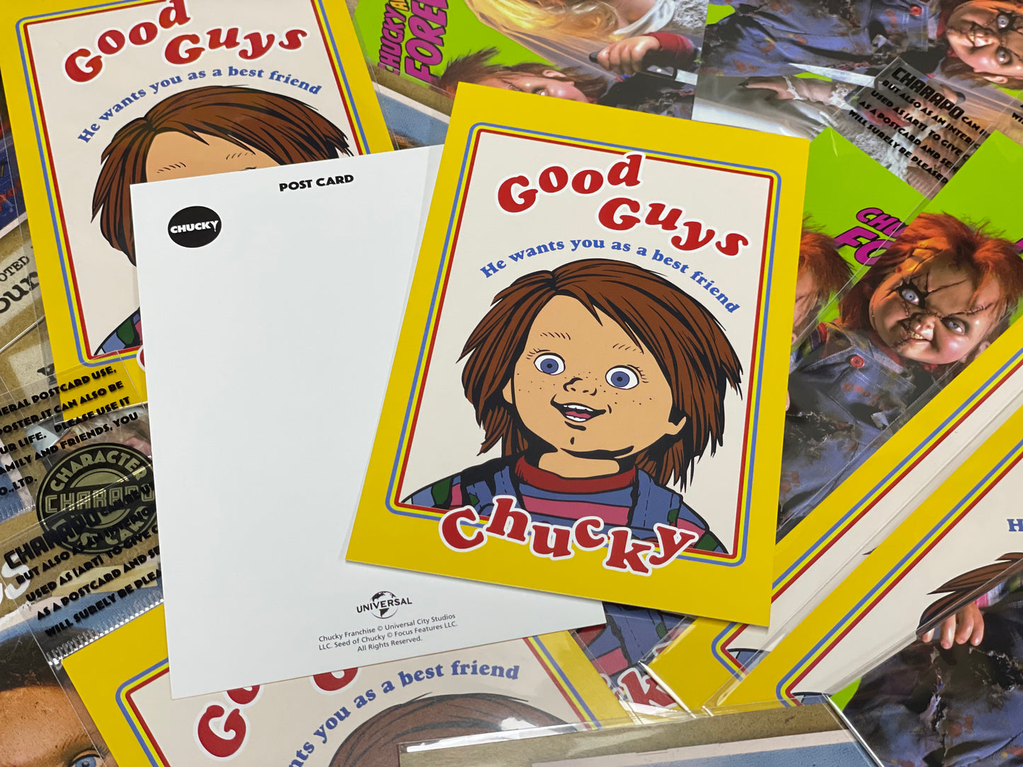 CHUCKY POST CARD