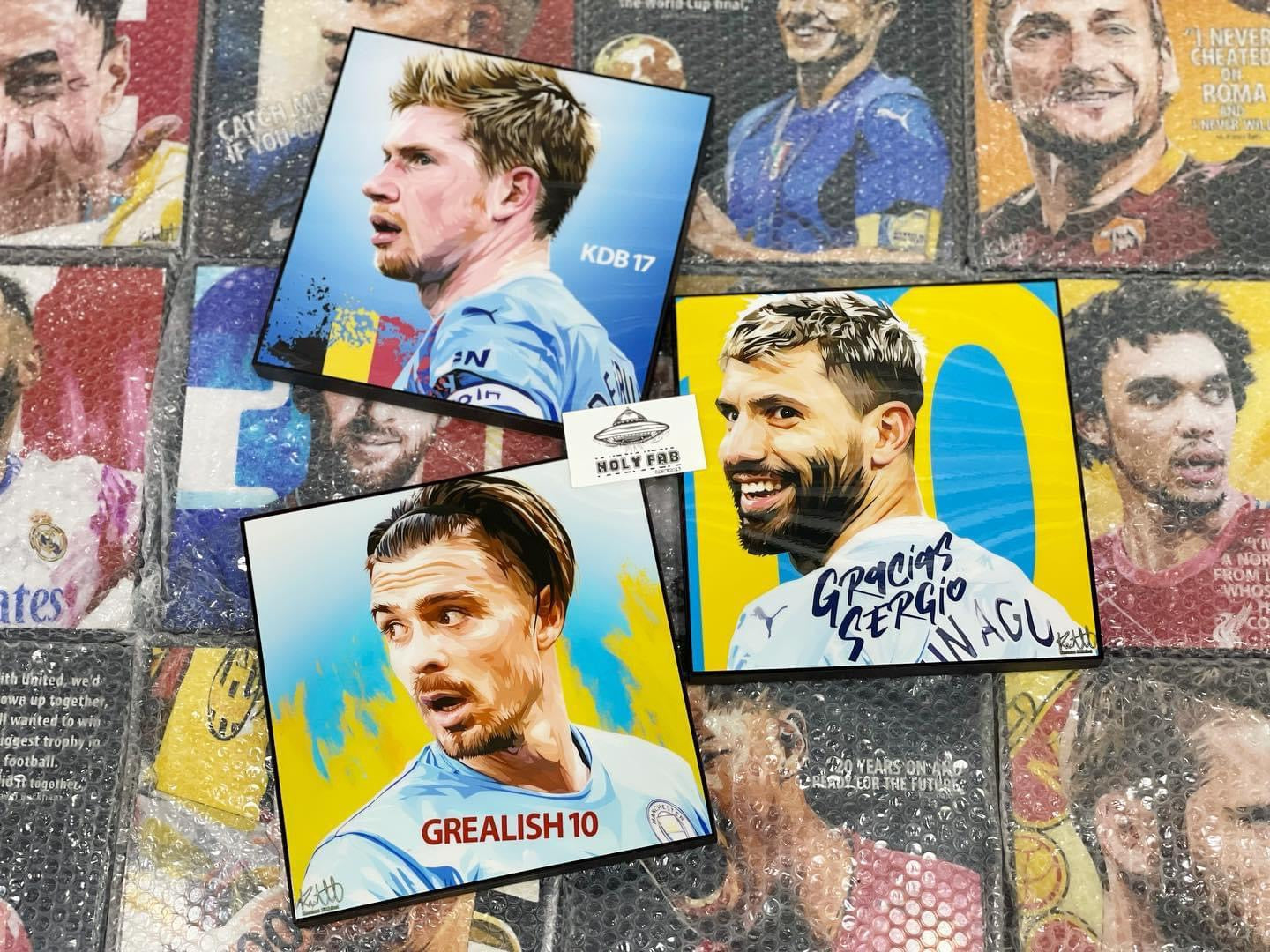 SERGIO AGUERO PopArt 掛畫