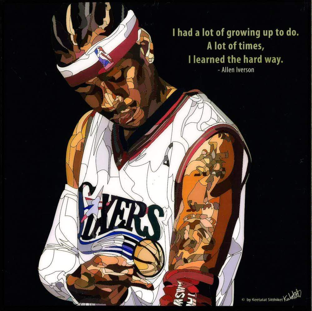ALLEN IVERSON VER 1 PopArt 掛畫