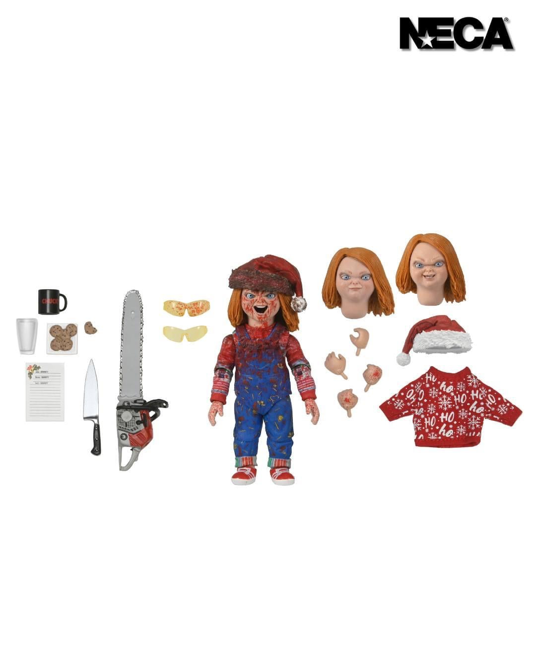 Chucky (TV Series) - 7” Scale Action Figure - Ultimate Chucky (Holiday Edition)