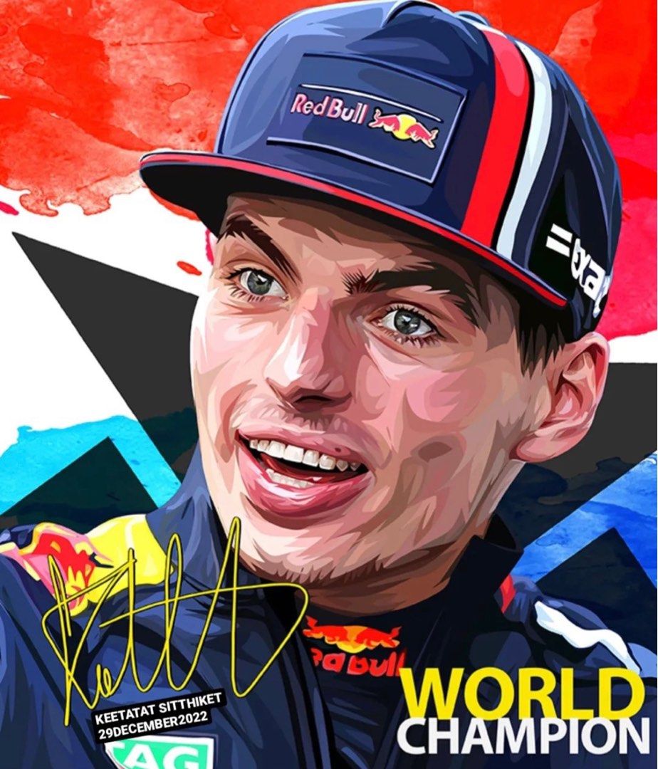 MAX VERSTAPPEN VER 2 PopArt 掛畫