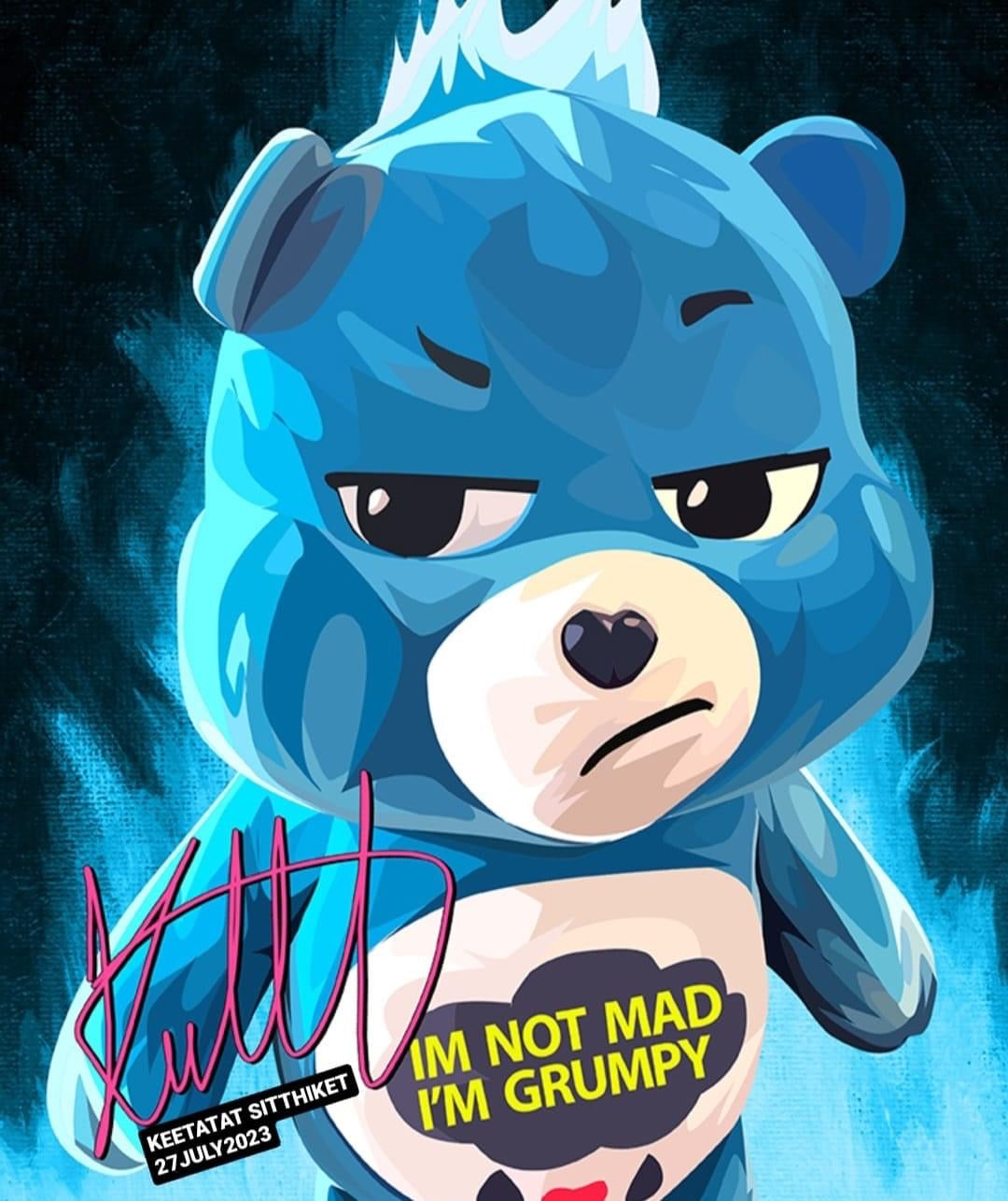 CARE BEAR POPART 掛畫