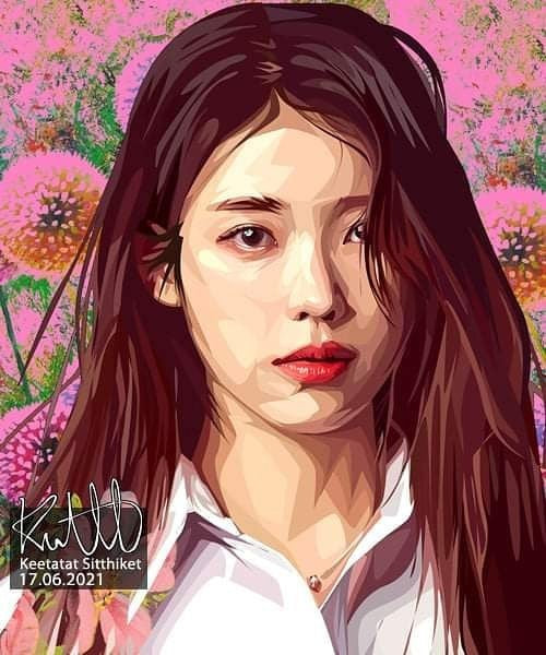 IU PopArt 掛畫
