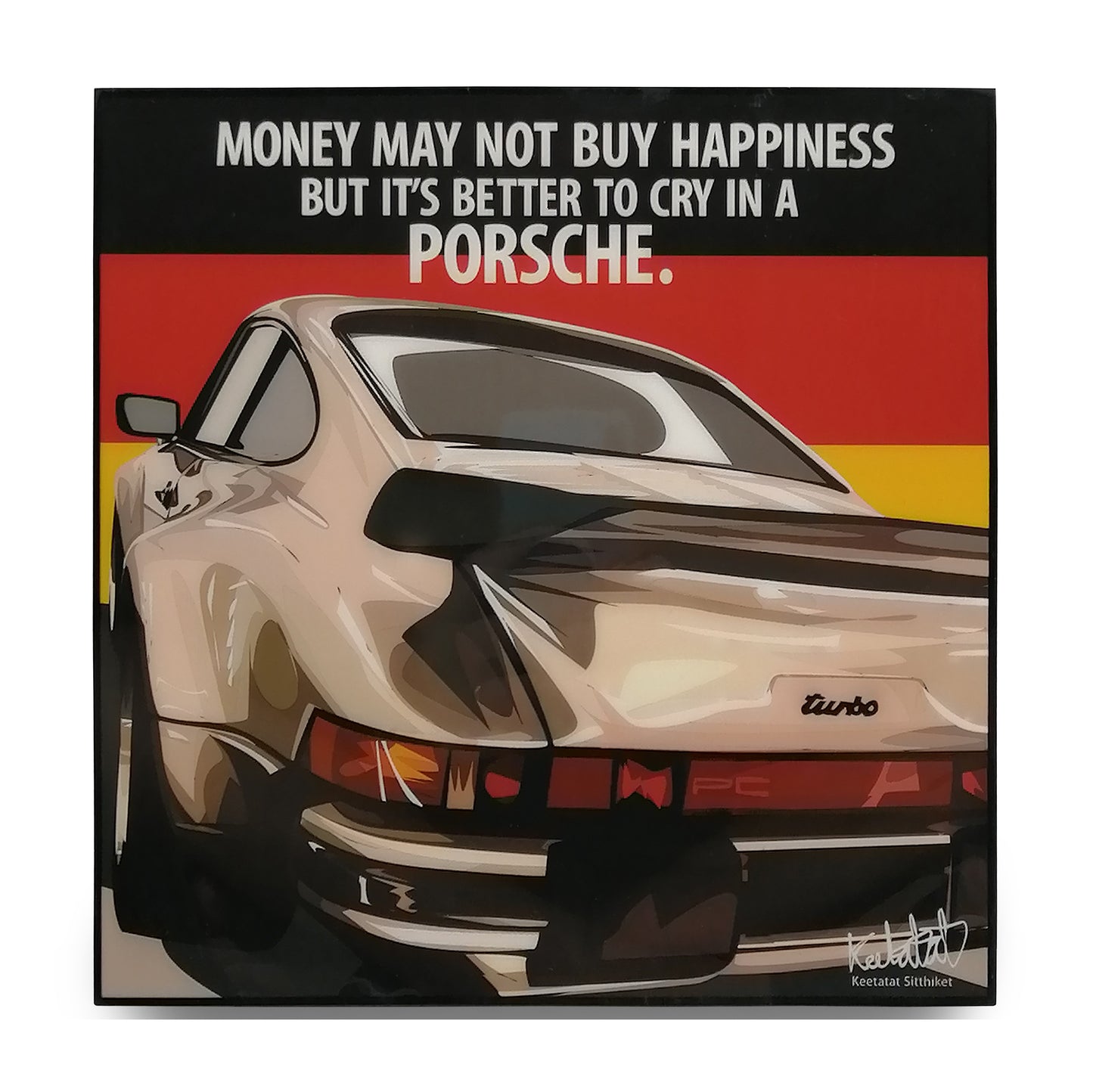 930 TURBO PORSCHE PopArt 掛畫