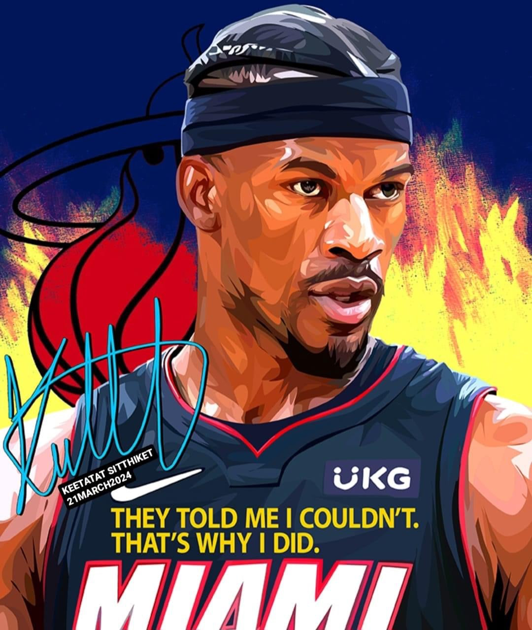 JIMMY BUTLER PopArt 掛畫