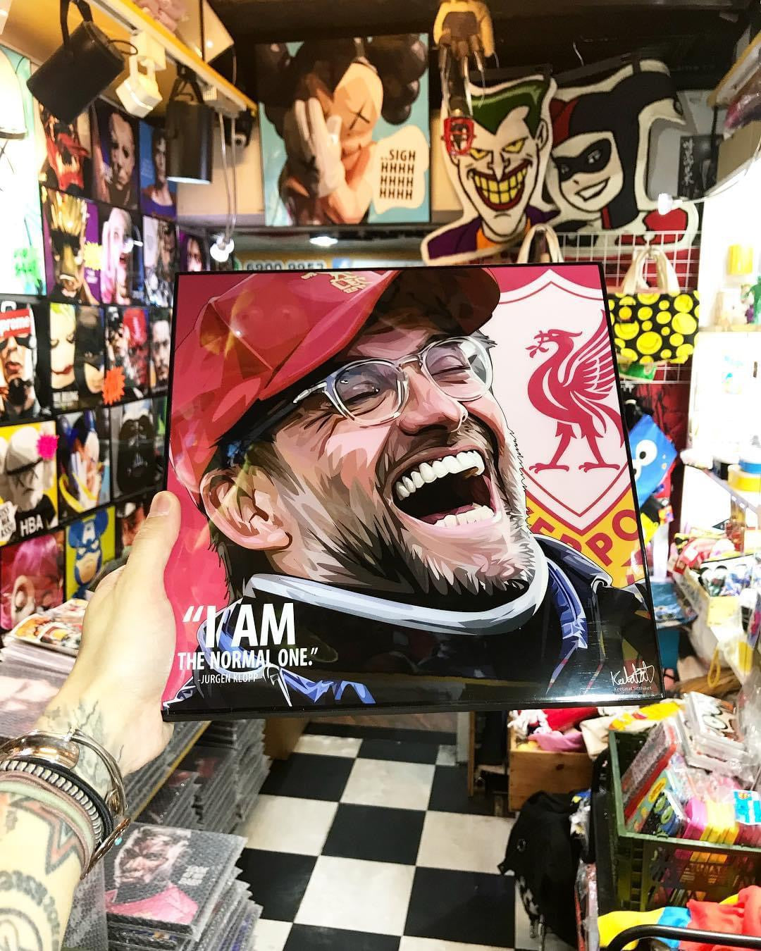JURGEN KLOPP VER 1 PopArt 掛畫
