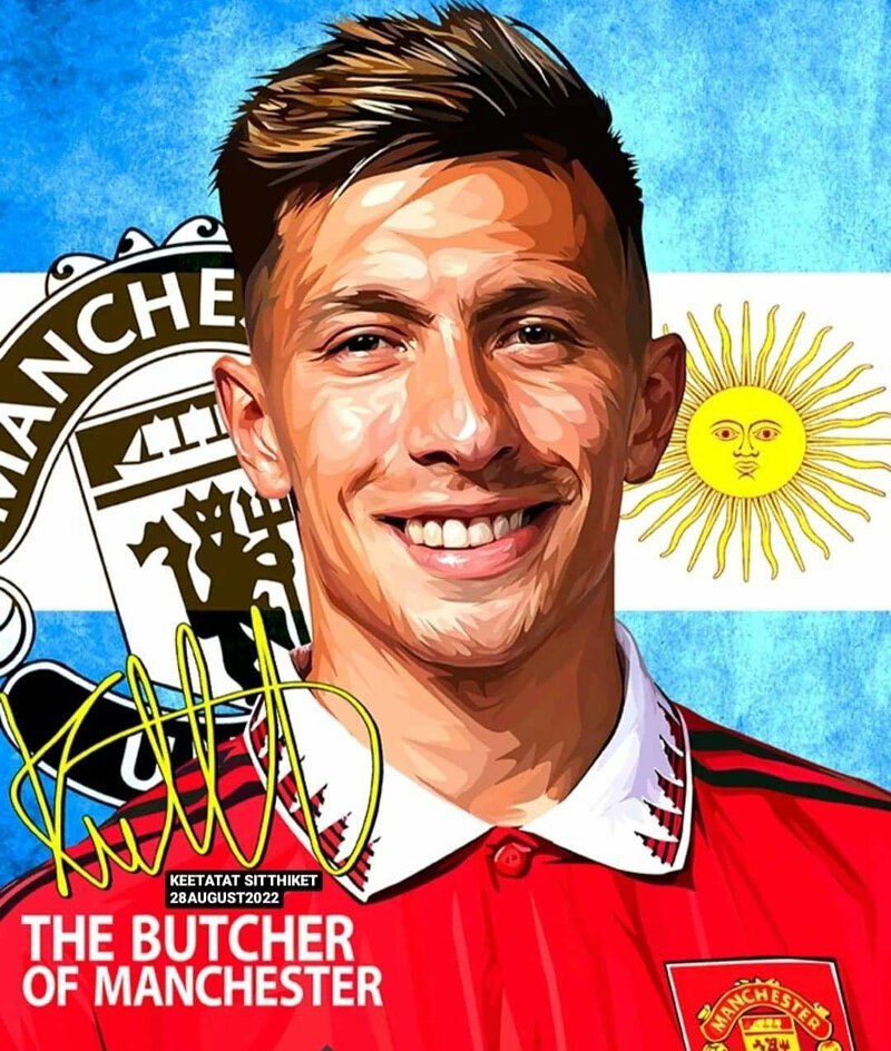LISANDRO MARTINEZ PopArt 掛畫