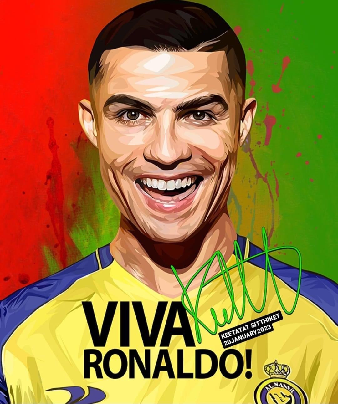 RONALDO VIVA PopArt 掛畫