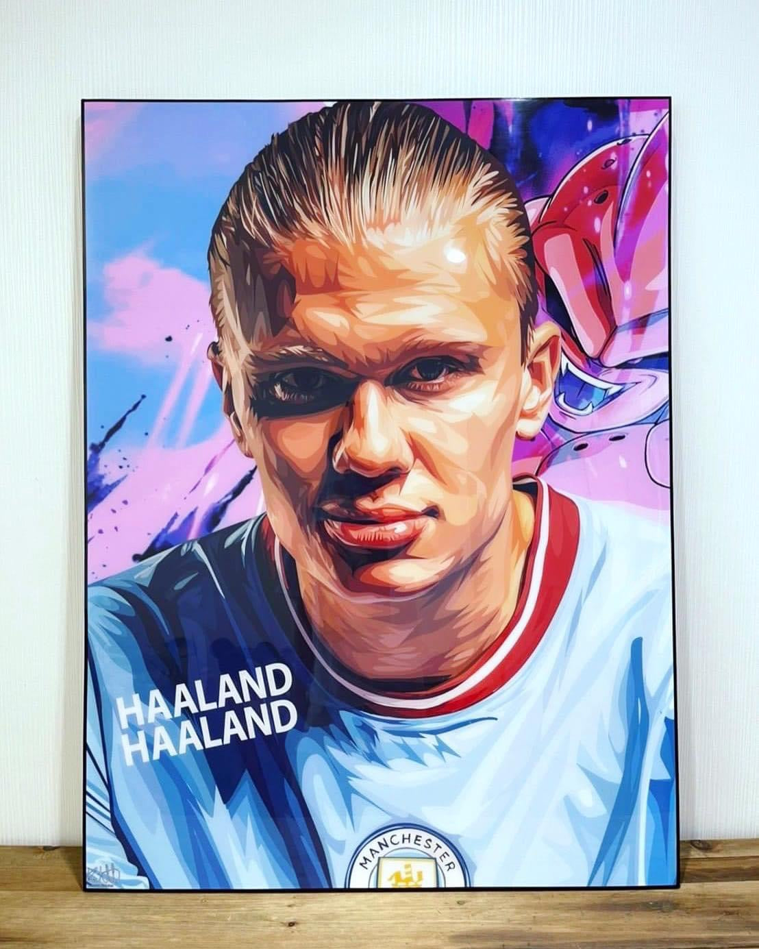 HAALAND VER 2 PopArt 掛畫
