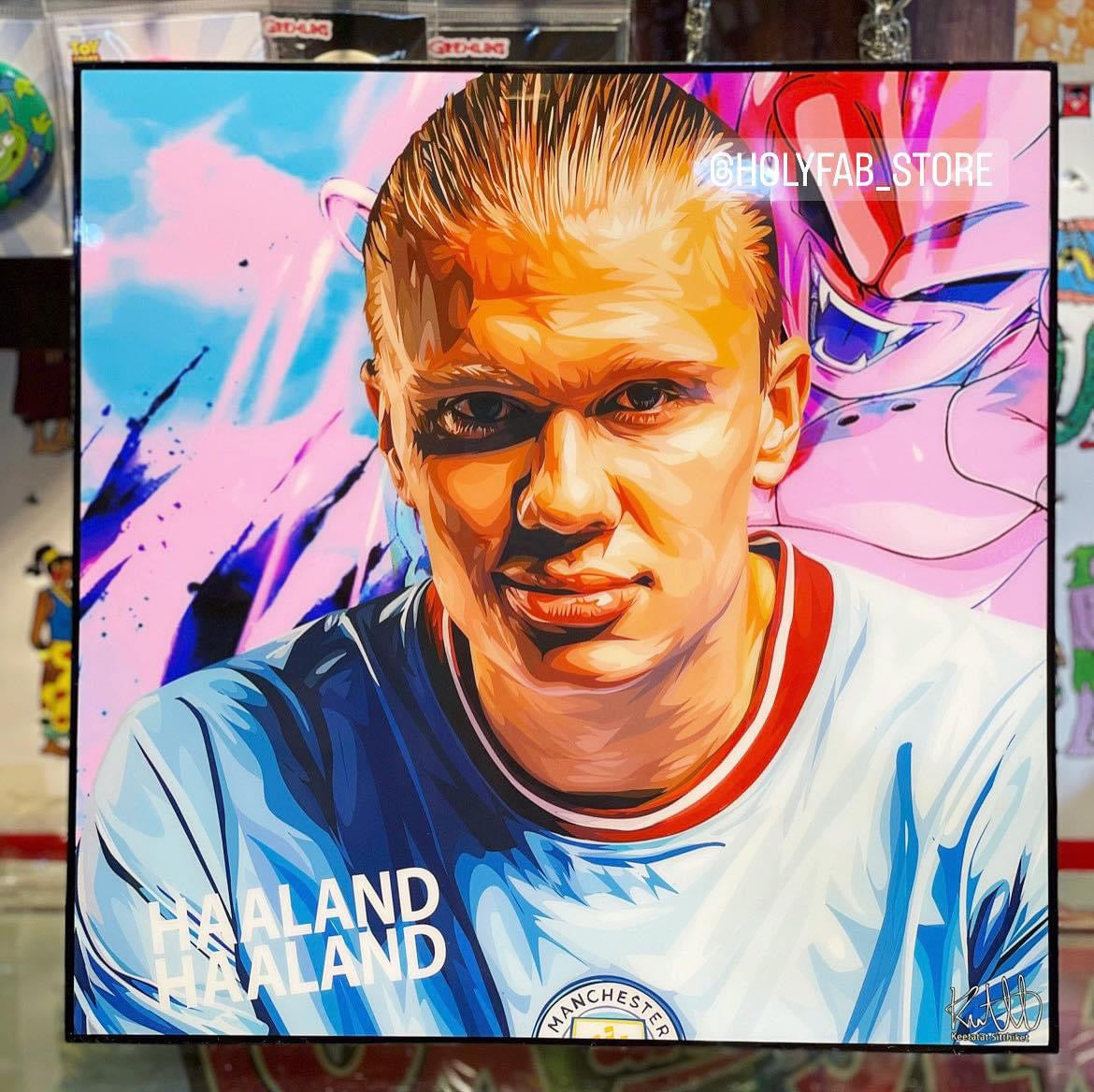 HAALAND VER 2 PopArt 掛畫