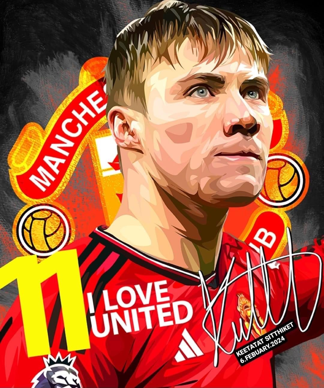 RUSMUS HOJLUND PopArt 掛畫