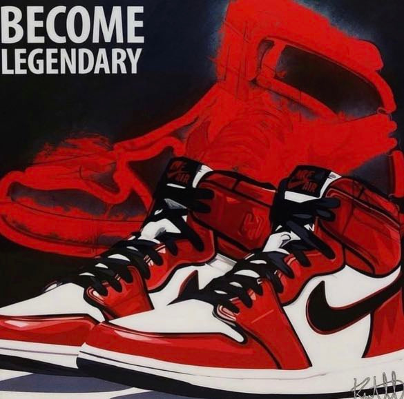 AIR JORDAN PopArt 掛畫