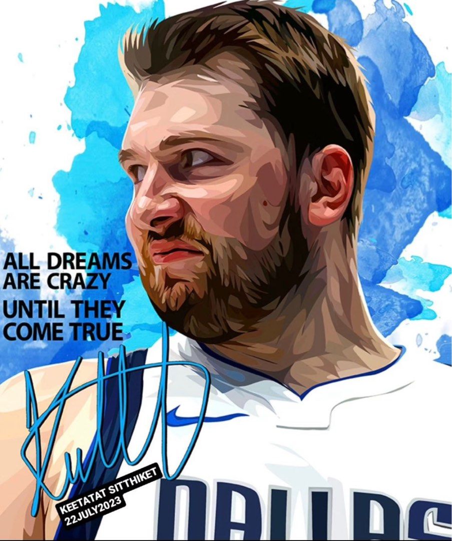 LUKA DONCIC PopArt 掛畫
