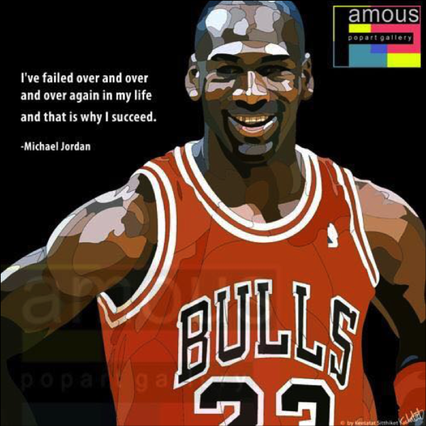 MICHAEL JORDAN VER 1 PopArt 掛畫