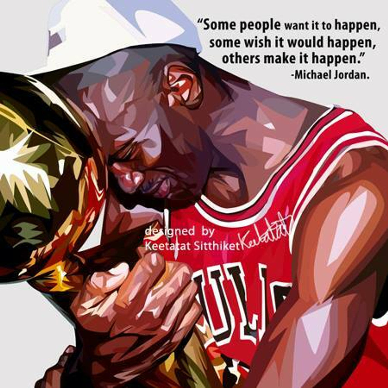 MICHAEL JORDAN VER 2 PopArt 掛畫