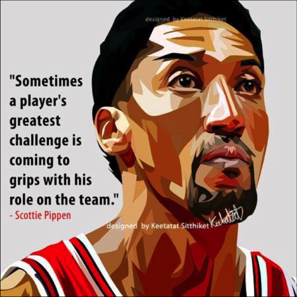 SCOTTI PIPPEN PopArt 掛畫