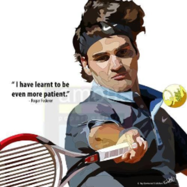 ROGERS FEDERER VER 1 PopArt 掛畫