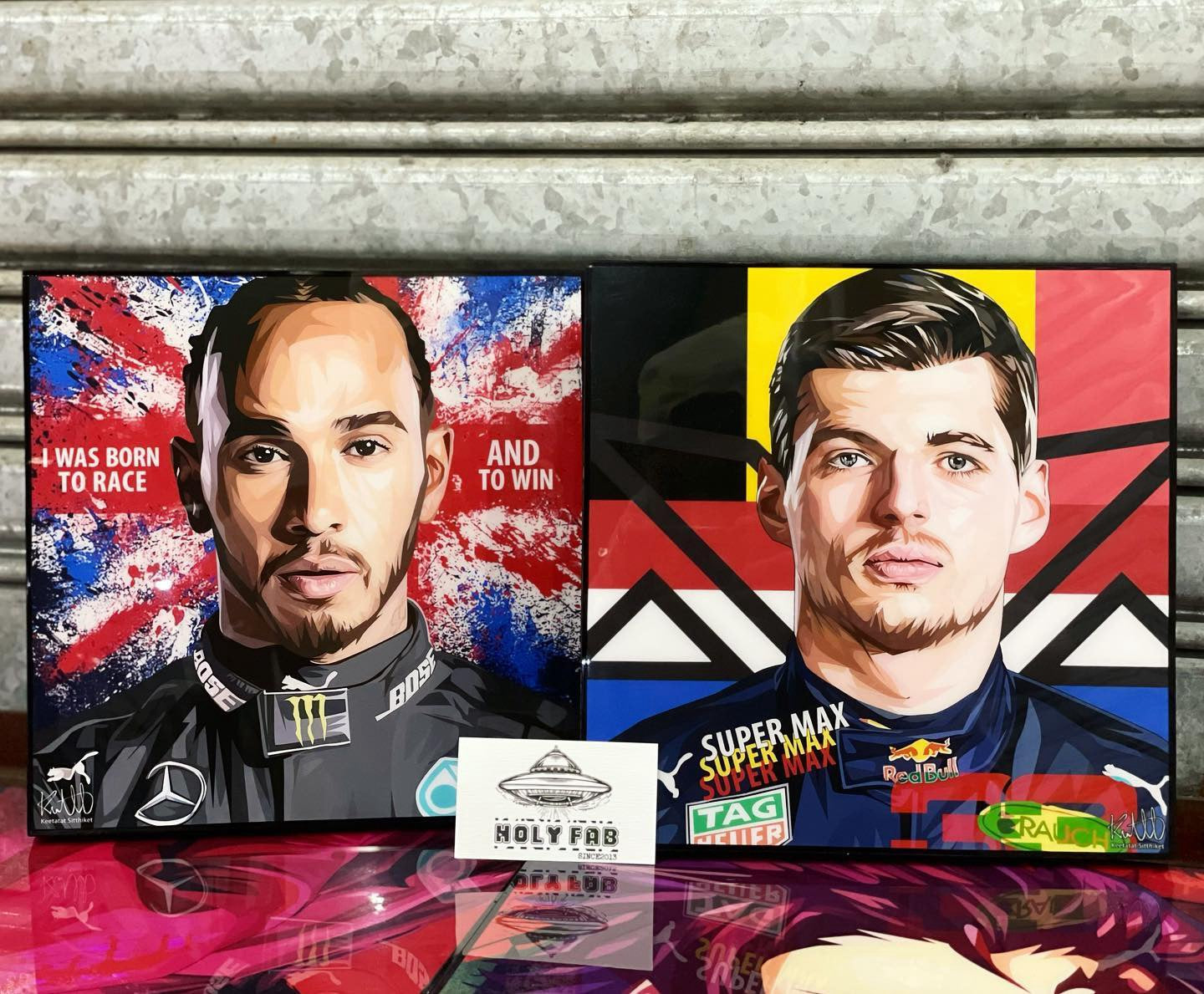LEWIS HAMILTON PopArt 掛畫