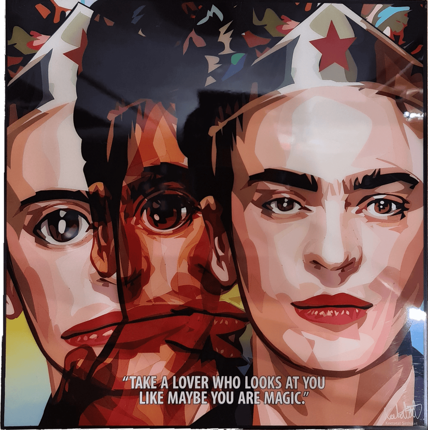 WONDER FRIDA PopArt 掛畫
