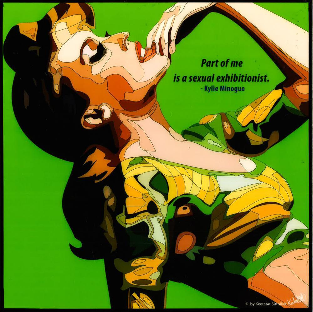 KYLIE MINOGUE PopArt 掛畫