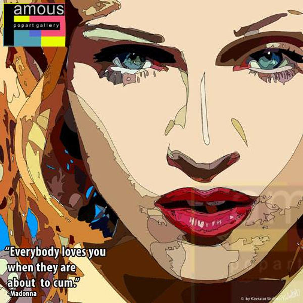 MADONNA PopArt 掛畫